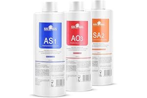 Aqua Peeling Solution for SPA Salon, 3 Bottle 400ml Skin Care Aqua Peel Serum, Small Bubble Solution, Hydro Facial Machine So