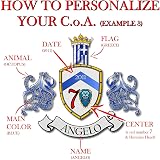 Personalized Family Crest Hand-Painted Rustic Wood Shield Decor view 8