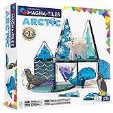 MAGNA-TILES Arctic Animals 25-Piece Magnetic Construction Set, The Original Magnetic Building Brand
