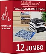 MEIQIHOME Vacuum Storage Bags 12 Jumbo Space Saver Airtight Sealer