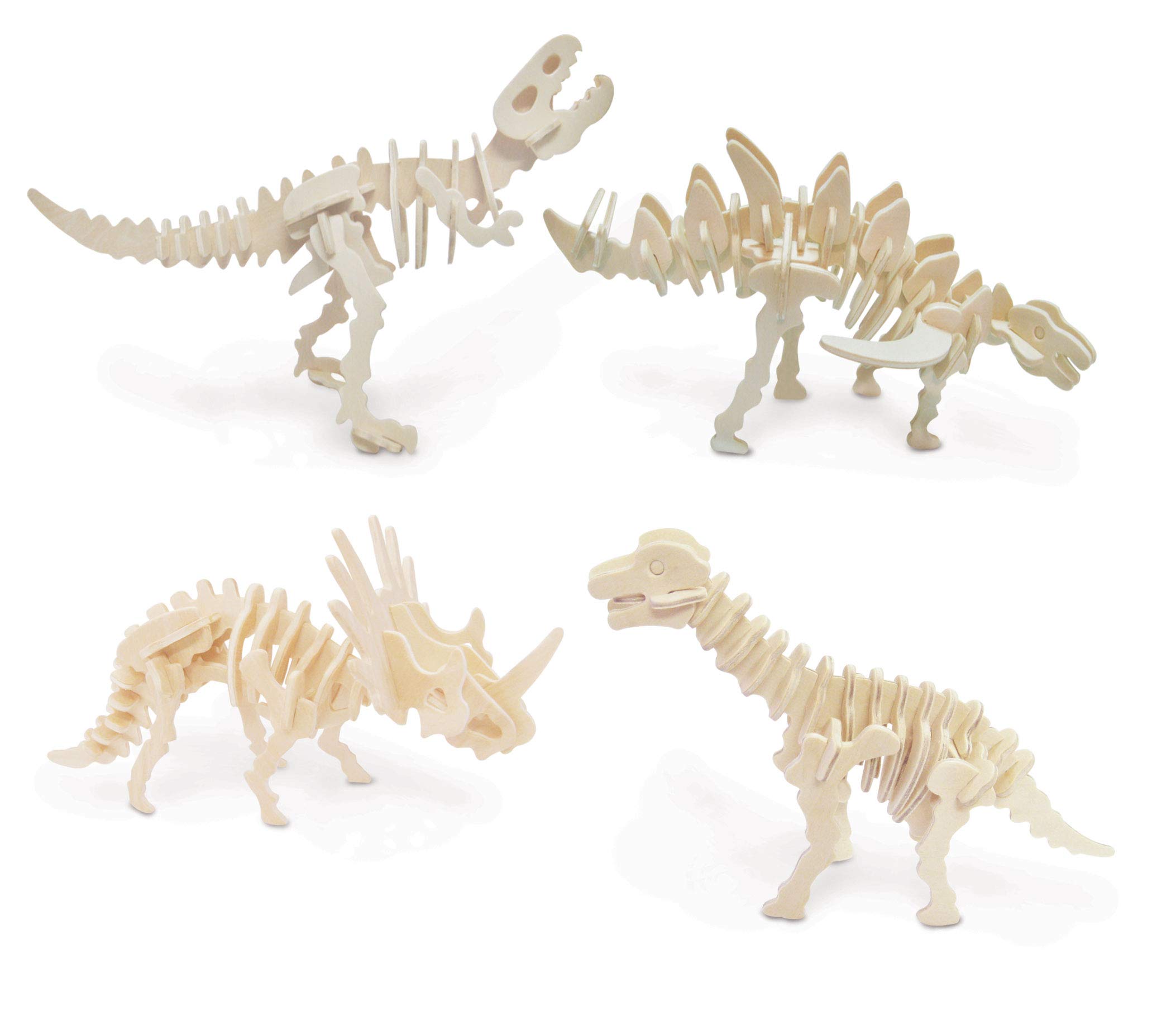 Quay Dinosaur Set 1 Woodcraft Construction Kit FSC