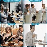 (2-Pack) Rii Mouse Jiggler USB Mover - Undetectable Auto Mouse Mover Plug and view 7