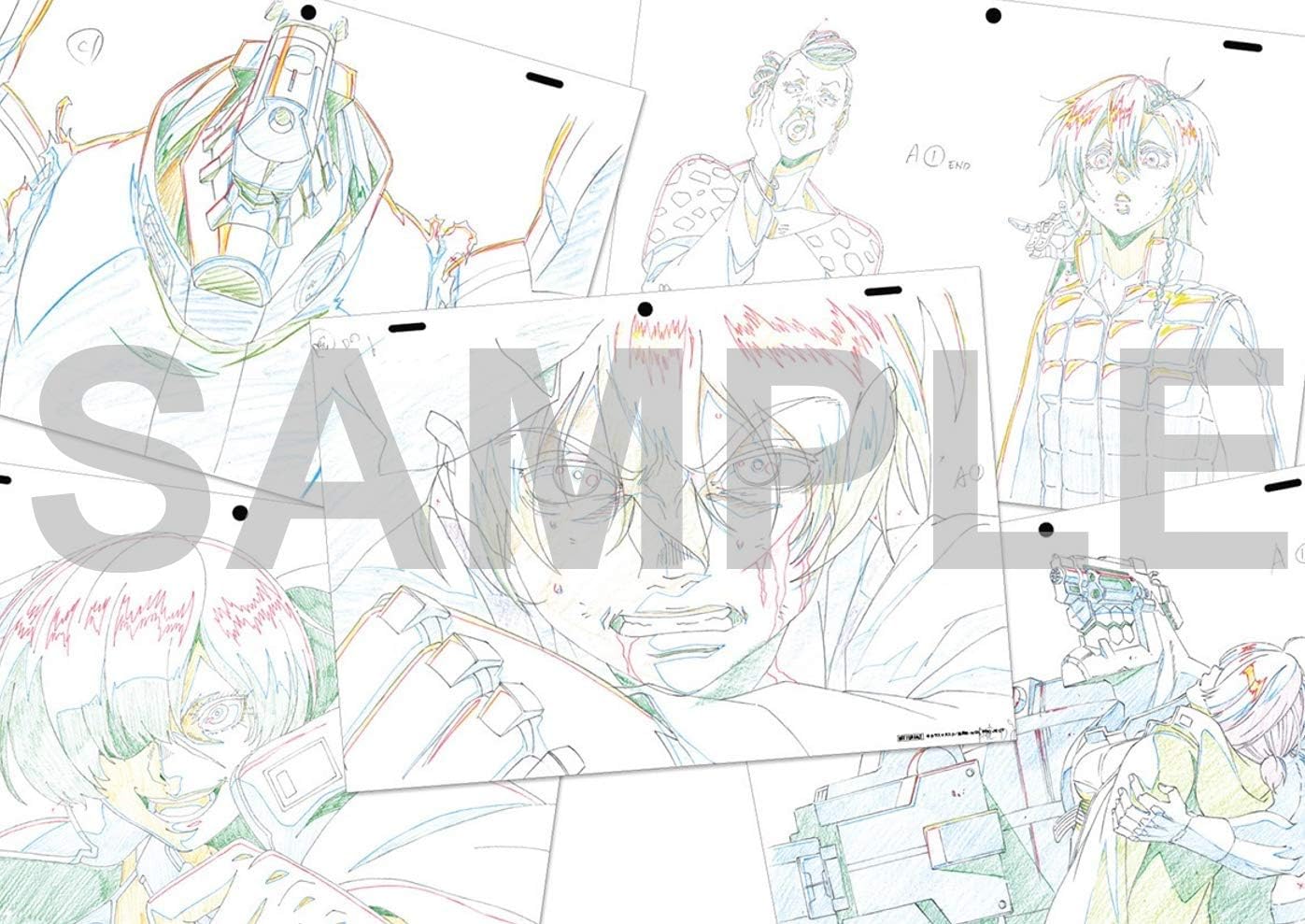 Amazon Amazon Co Jp限定 ノー ガンズ ライフ Blu Ray Box 4 初回生産限定 特典 Tvアニメ複製原画5枚セット付 アニメ