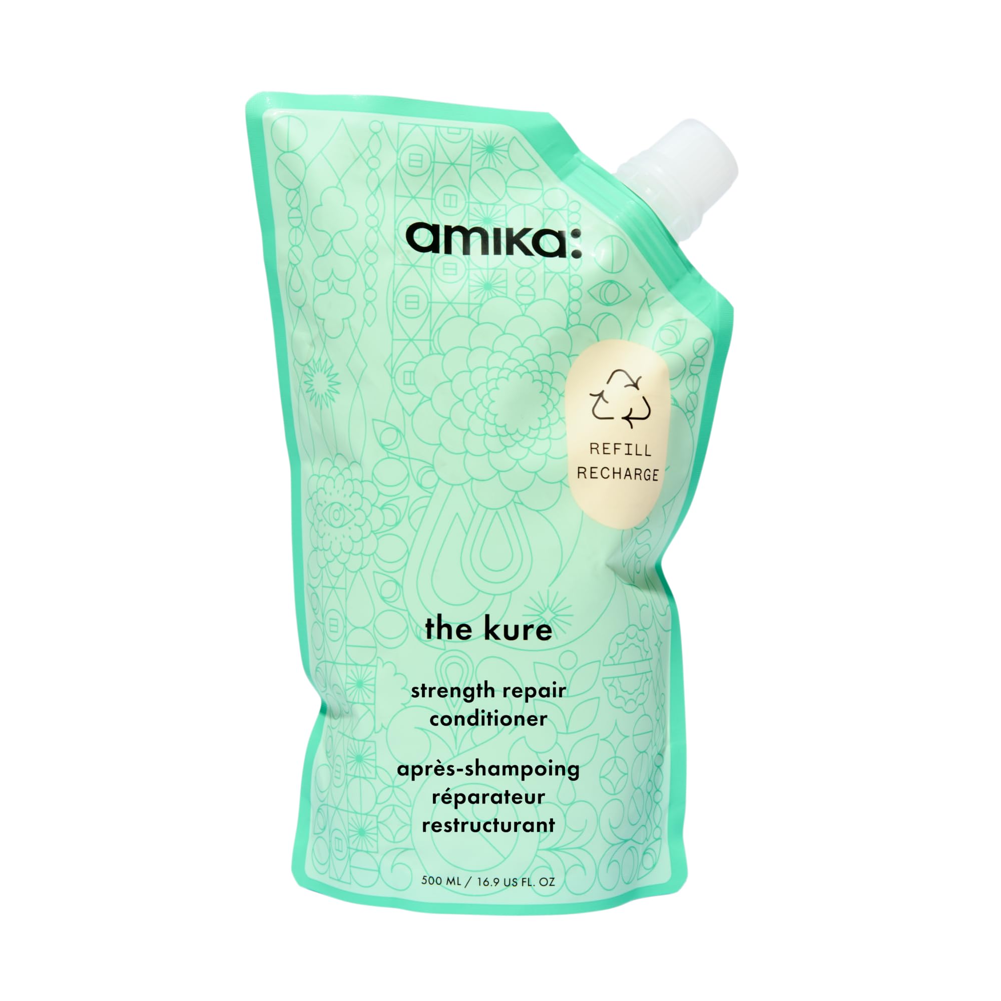 amika the kure strength repair conditioner, 500ml Image