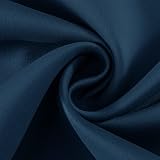 Joydeco Blackout Curtains 95 Inch Navy 2 Panel Thermal Insulated W52 x L95 view 3