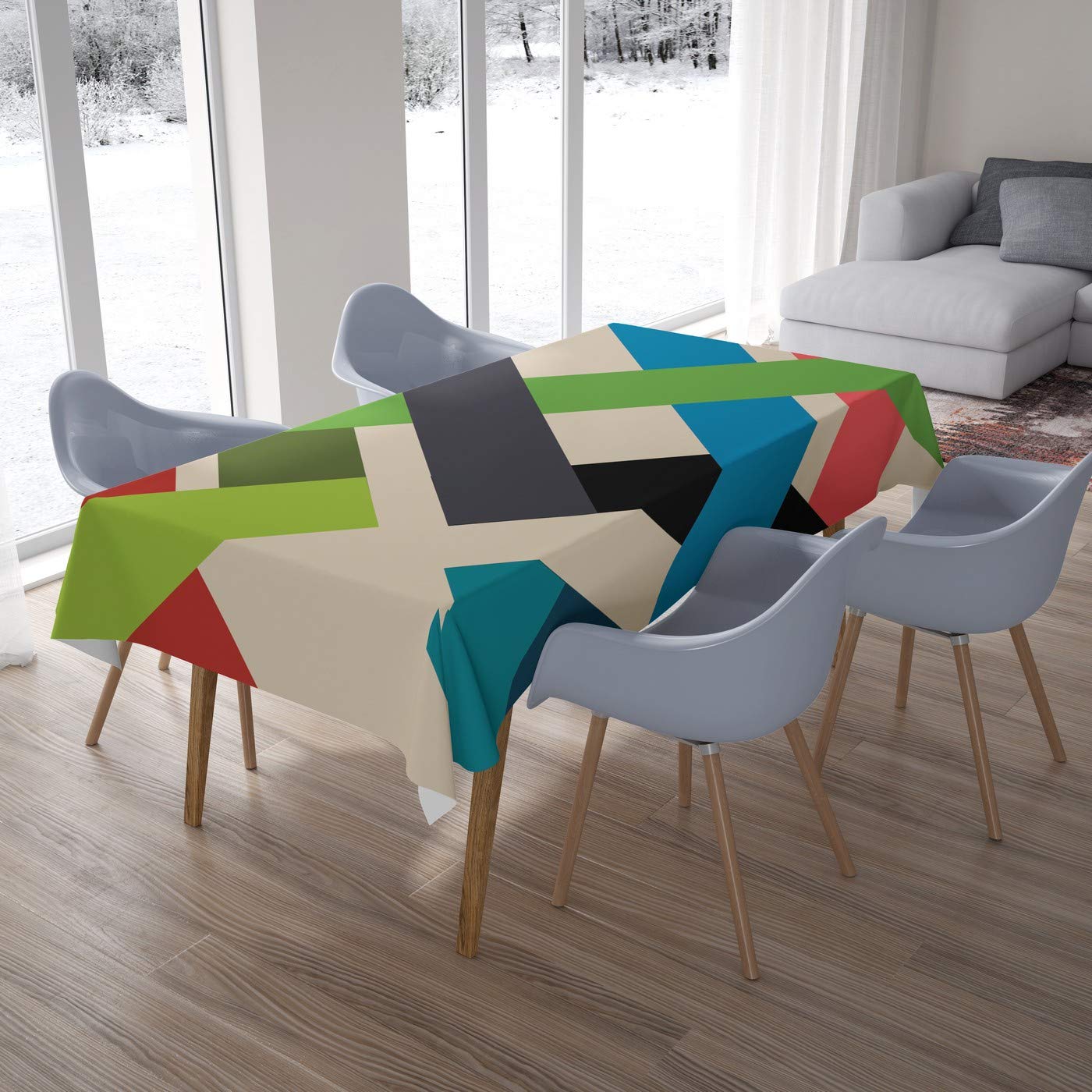 Bonamaison Kitchen Decoration, Tablecloth, 140cm x 200cm - Designed and Manufactured in Turkey