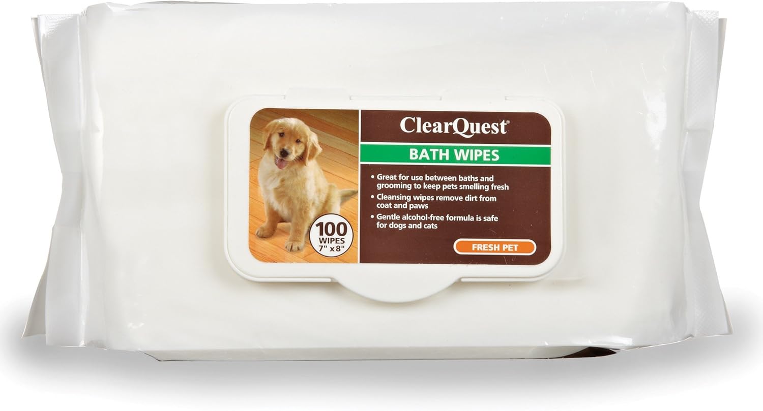 puppy bath wipes