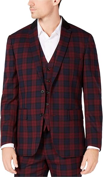 tartan blazer mens