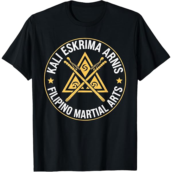 Dirty Ray T-Shirt Uomo Arti Marziali Filipino Kali Escrima Arnis – 100% Cotone – DT22