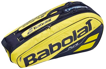 Babolat Pure Aero Racket Holder X6 Raquetero Amarillo - Negro