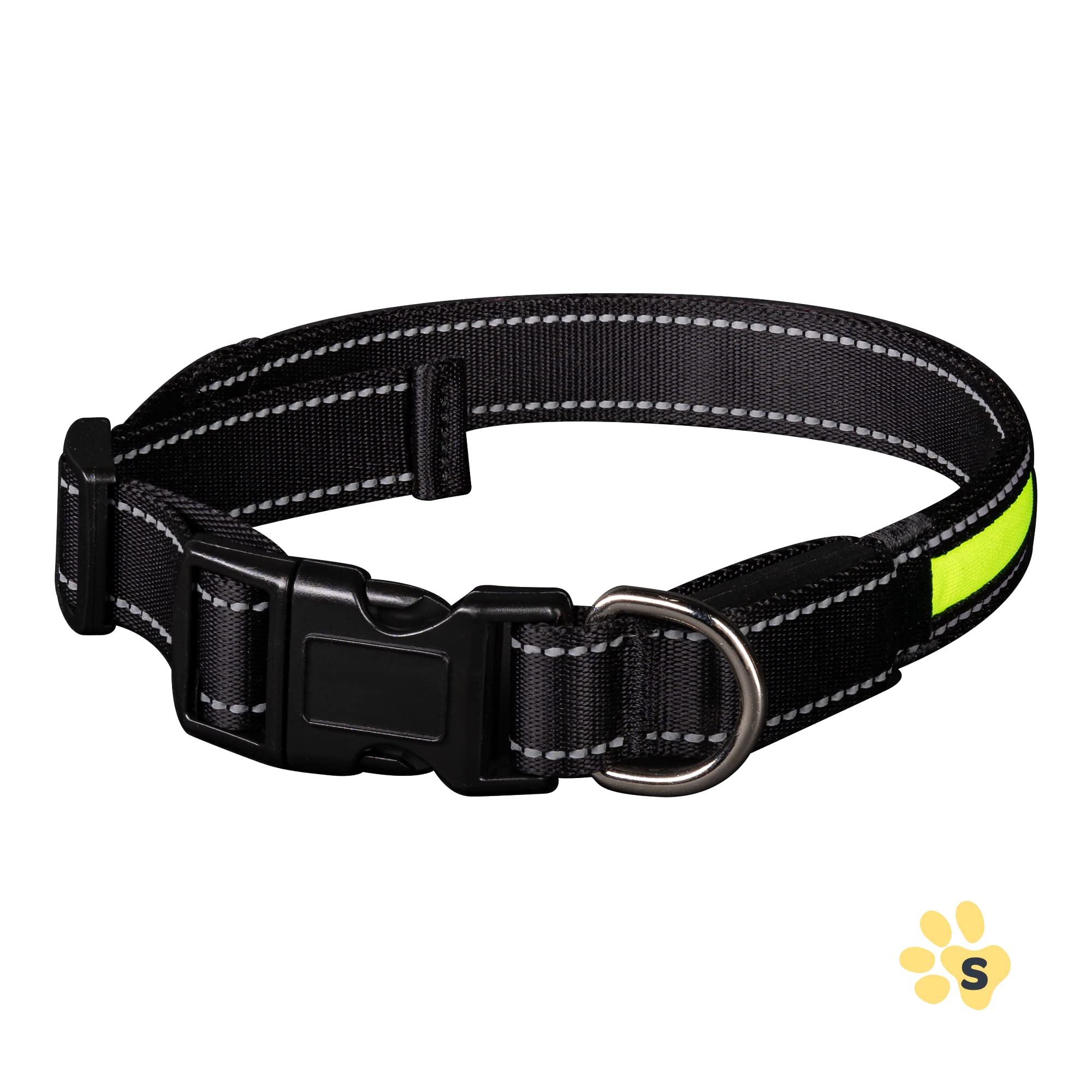 TCP Waggs & Purrs LED Reflective Pet Collar, Small