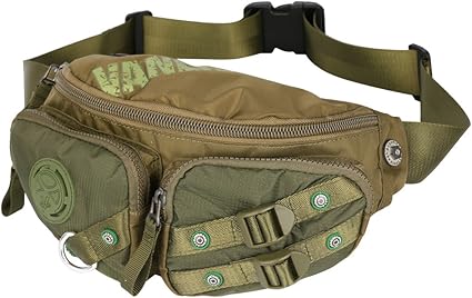 army green sling bag