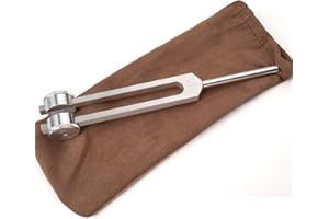 OMNIVOS Otto 128 Weighted Tuning Fork for Healing, Made in The USA, Chakra Healing, Sound Therapy for Reducing Inflammation, Meditation, Relaxation, Sound Healing Instruments & Sound Therapy Instruments