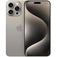 Apple iPhone 15 Pro, 128GB, Natural Titanium - Unlocked (Renewed Premium)