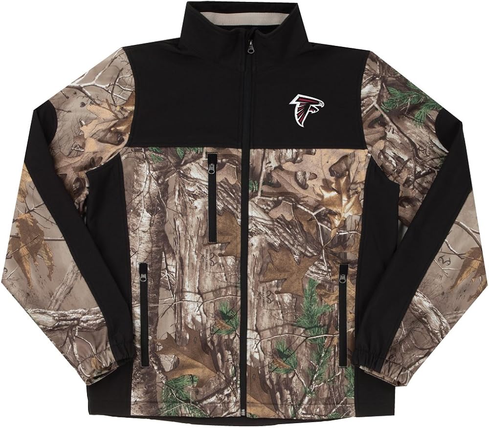Dunbrooke Apparel NFL Hunter Camoflauge Colorblock Softshell Jacket: Amazon.co.uk: Sports & Outdoors
