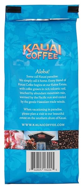 KAUAI COFFEE MOCHA MACADAMIA NUT, MEDIUM ROAST – GROUND COFFEE, 10 OZ PACKAGE