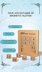 Cuberspeed magnetized Klotski Puzzle Slide Number