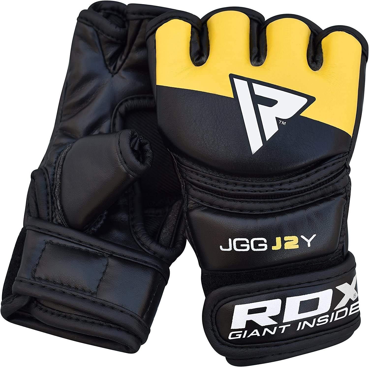 RDX Kids MMA Gloves for Grappling Martial Arts Training | Maya Hide Leather Mitts for Youth |Good for Kickboxing, Sparring, Muay Thai, Junior Cage Fighting & Punching Bag : Sports & Outdoors