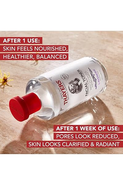 THAYERS ALCOHOL-FREE, HYDRATING LAVENDER WITCH HAZEL FACIAL TONER WITH ALOE VERA FORMULA, VEGAN, DERMATOLOGIST TESTED AND RECOMMENDED, 12 OZ (PACKAGING MAY VARY)