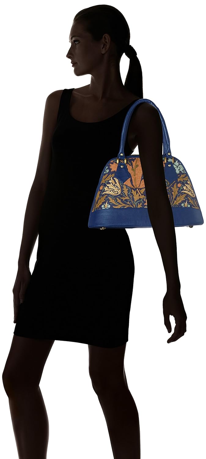 alessia 74 women's handbag (blue) (pbg291e)