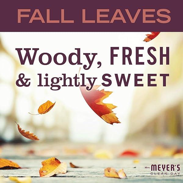MRS. MEYER’S CLEAN DAY MULTI-SURFACE EVERYDAY CLEANER, FALL LEAVES SCENT, 16 FL OZ BOTTLE