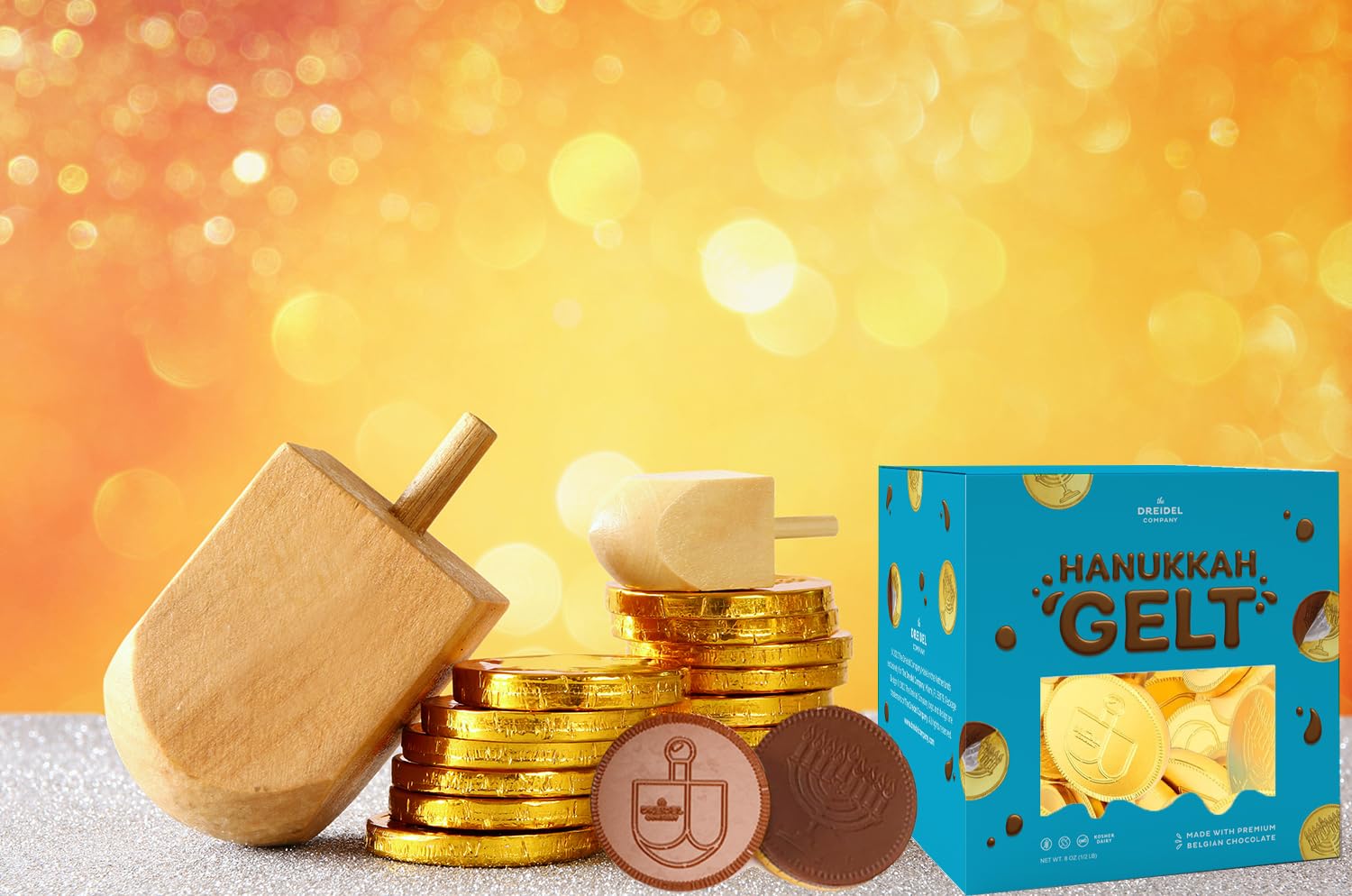 Hanukkah Chocolate Gelt