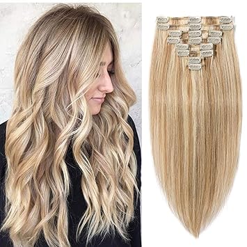 Buy Us Stock Us Seller 22 Inch 110g Clip In Remy Human Hair