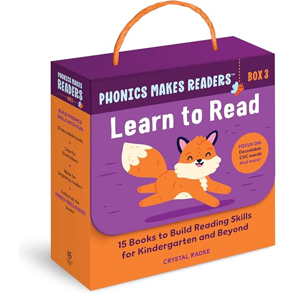 Amazon.com: Phonics Makes Readers: Learn to Read Box 1: Build