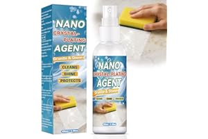 Auensten Quartz Countertop Cleaner and Polish 100ml, Heavy Duty Granite Countertop Cleaner, Granite Sealer and Polish for Quartzite, Concrete, Stove Tops, Streak-Free Shine and Surface Protection