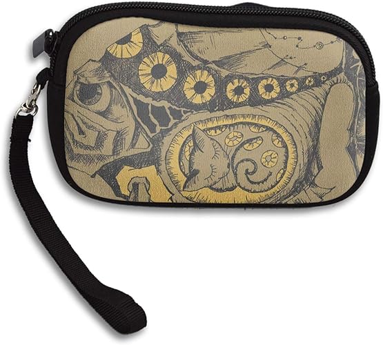 Amazon 芸術的な魚 小銭入れ 財布 メンズ財布 レディース財布 おしゃれ ジッパー コインケース 大容量 コインケース ファッション小物 N A 小銭入れ