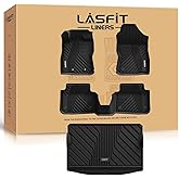 LASFIT Floor Mats & Cargo Mat Fit for Subaru Crosstrek & Impreza 2026 2025 2024, All Weather TPE Custom Fit Easy Clean Durable Floor Liners for Crosstrek & Impreza 2024-2026 Car Mats & Trunk Liner