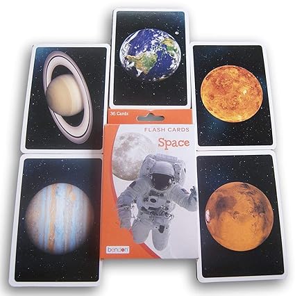 Space And The Solar System Flash Cards 36 Count