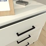 Goldenwarm 15 Pack Black Kitchen Handles 160mm Hole Center 172mm Length view 4