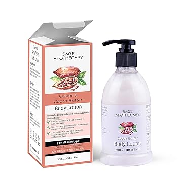 Sage Apothecary Cocoa Butter Body Lotion, 300 Ml