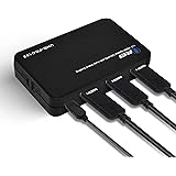 OREI 4K@60Hz 1 in 2 Out HDMI Duplicator Splitter - with Scaler 1x2 2 Ports with Full Ultra HD, HDCP 2.2, 4K at 60Hz 4: 4: 4 1