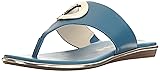 Anne Klein Women's Gia Leather Flip-Flop, M