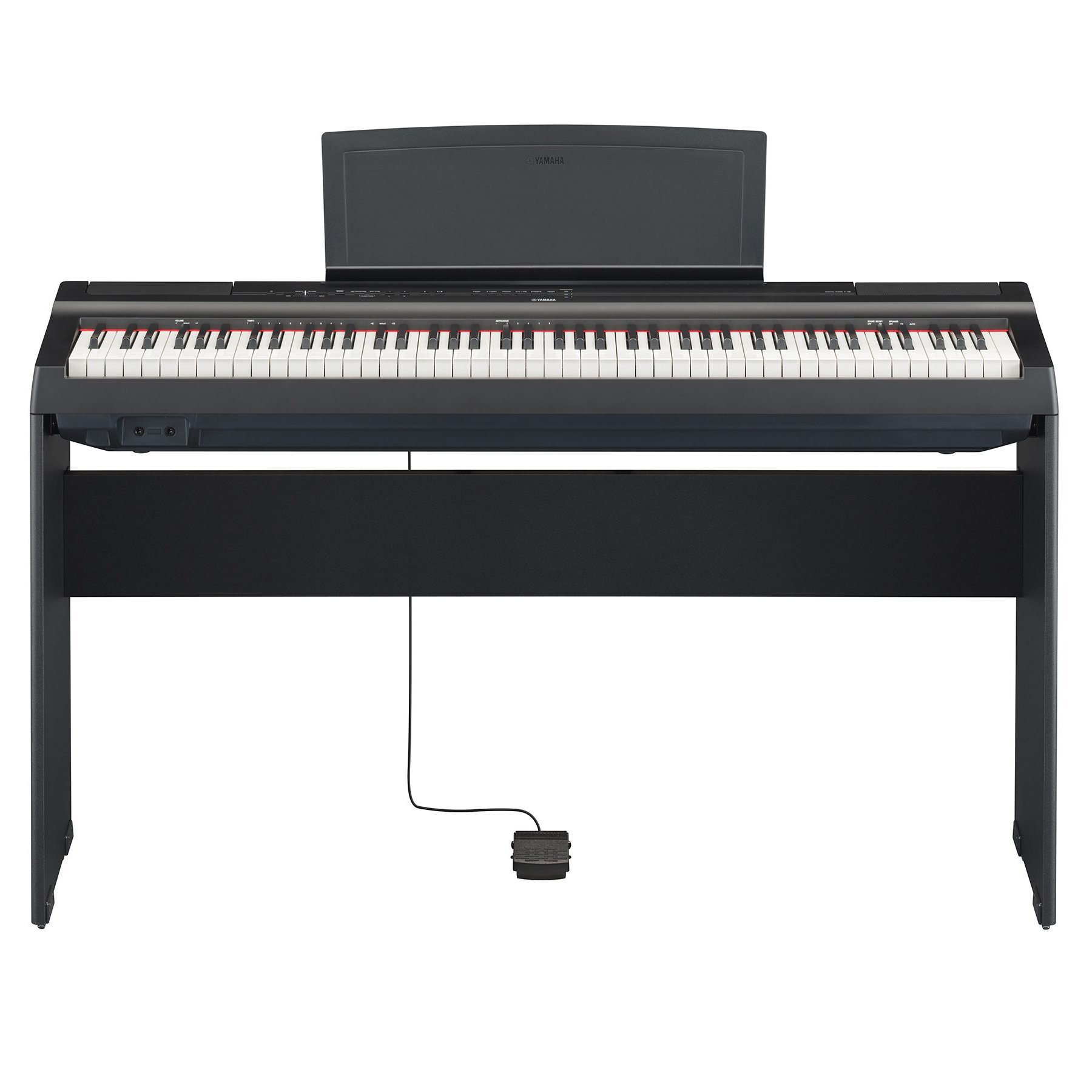 Buy Yamaha P125B 88Key Weighted Action Digital Piano, Black (with L125B stand) Online at