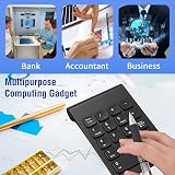 cimetech Wireless Numeric Keypad 18 Keys 2.4G USB Receiver Portable Numpad view 8