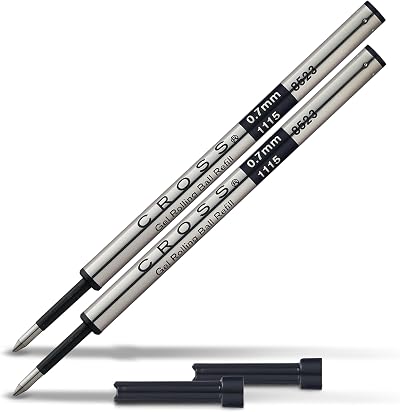 Cross 8523-2 Original Gel Ink Refill for Rollerball Pens Blue Pack of 2