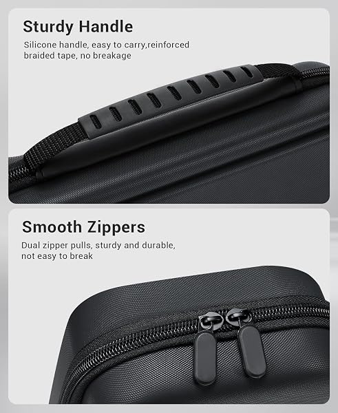 COBAK HARD CARRYING CASE FOR ASUS ROG XBOX ALLY & ROG XBOX ALLY X 7″ 2025 – 3 IN 1 ACCESSORIES BUNDLE WITH 2 SCREEN PROTECTORS, 4 THUMB GRIP CAPS, 22 SD CARD CARTRIDGES, PORTABLE TRAVEL BAG, BLACK