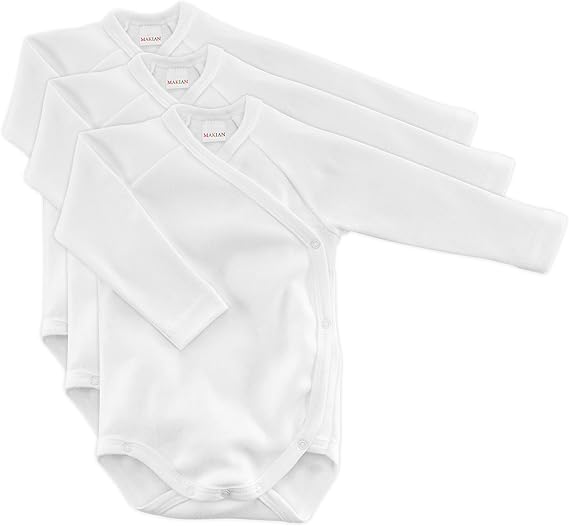 Body Croise Body Cache Coeur A Manches Longues Pour Bebe Blanc Lot De 3 100 Coton Teste Oko Tex Standard 100 Unisexe Amazon Fr Vetements Et Accessoires