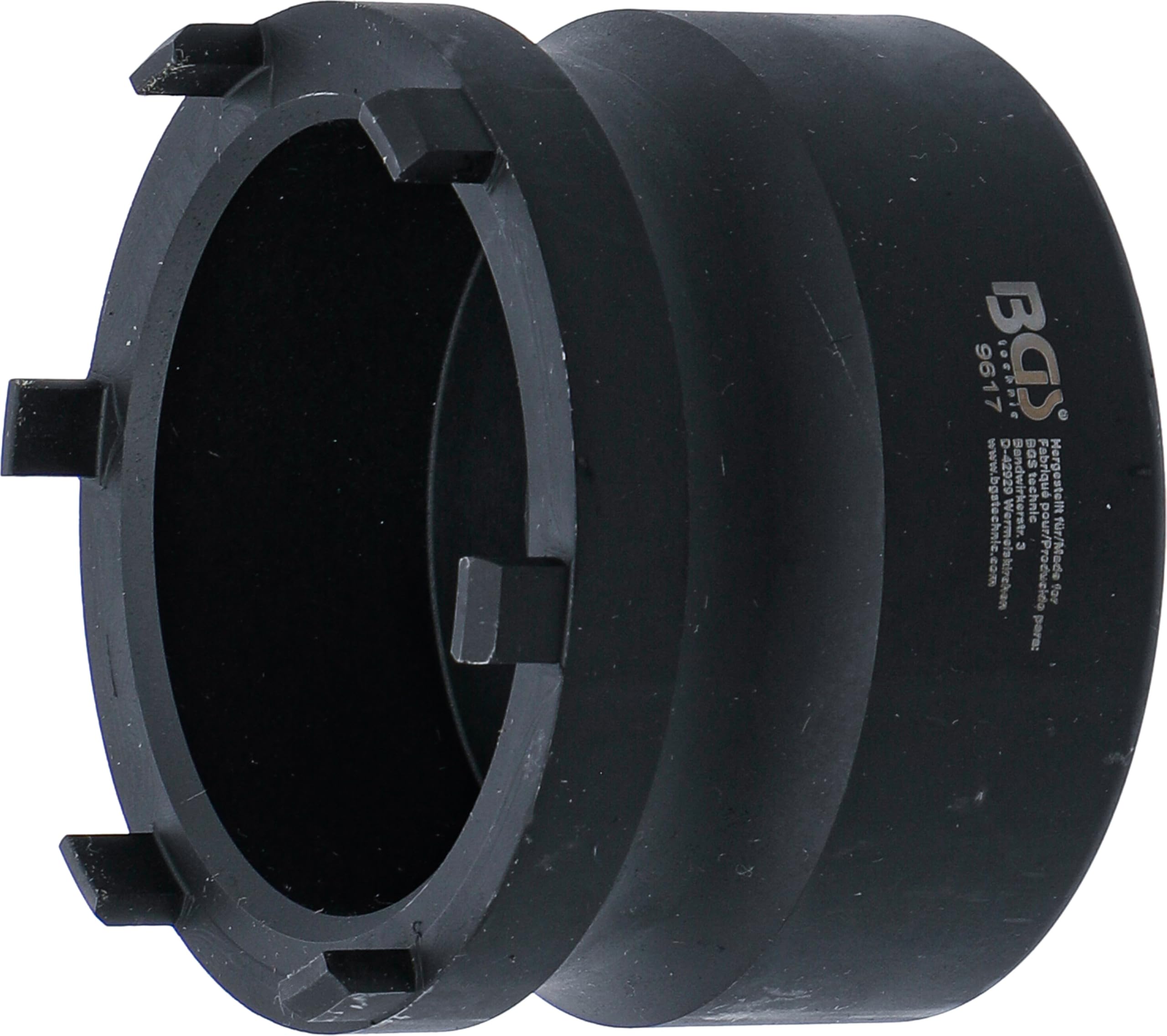 BGS 9617 | Groove Nut Socket for Wheel Hubs | external tooth | for Mercedes-Benz, Nissan, Opel / Vauxhall, Renault, VW