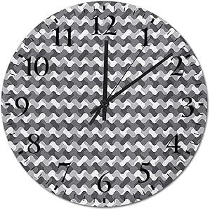 mimimalist pastel silent clock