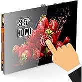 OSOYOO 3.5 inch HDMI Capacitive Touch Screen for Jetson Nano/Raspberry Pi 5, 4, 3B / PC, Pulg and Play, Compatible with Windows 11 10 8 7, Raspberry Pi OS, Ubutun, Kali