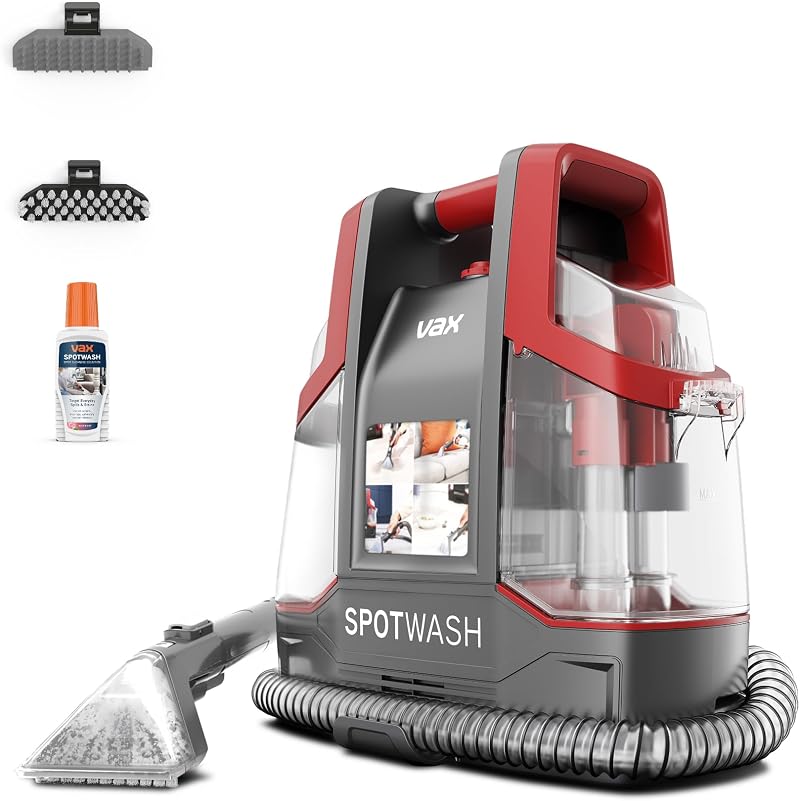 Vax SpotWash Spot Cleaner Carpet Stain Remover 2-in-1 Tool 250ml