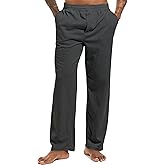 Inner Wish Men's Pajama Pant, Soft Mens Lounge Pants Sleep Bottoms with Pockets Drawstring