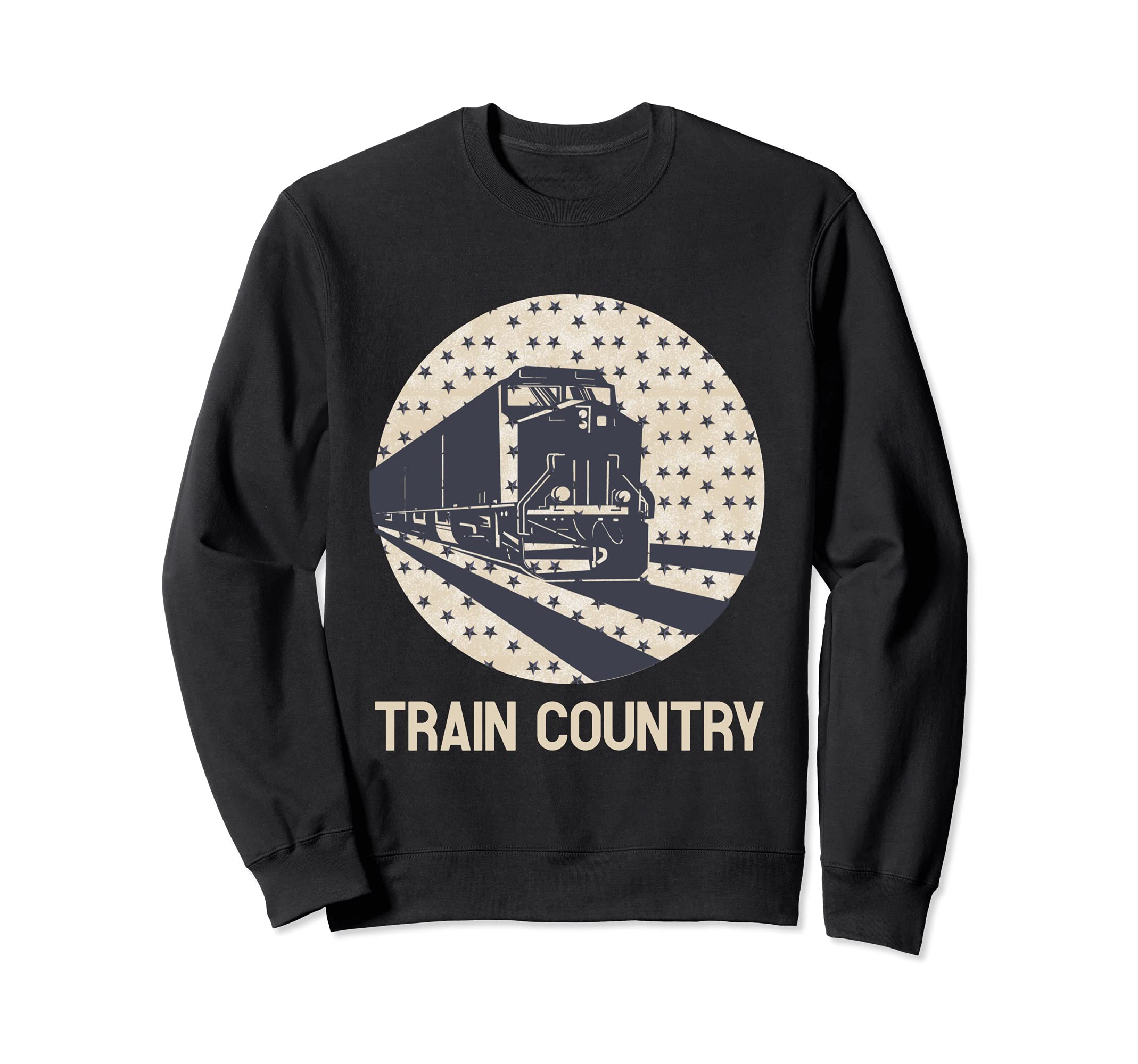 July 4th Train Collector Railfan Model Railroad Enthusiast Sweatshirt