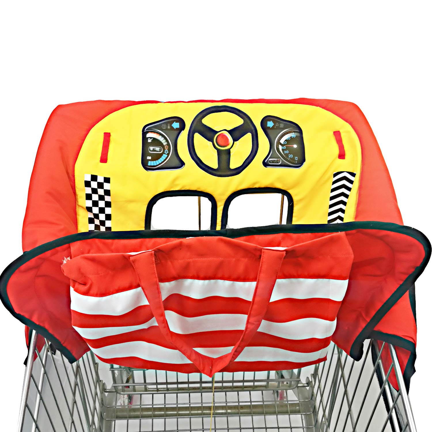 padded shopping cart cover