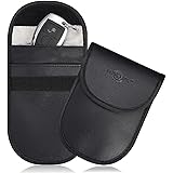 MONOJOY Faraday Bag for Car Key Fob Signal Blocking Pouch, Faraday Case for Key Fob, Fob Guard Keyless Entry Remote Rfid, Ant