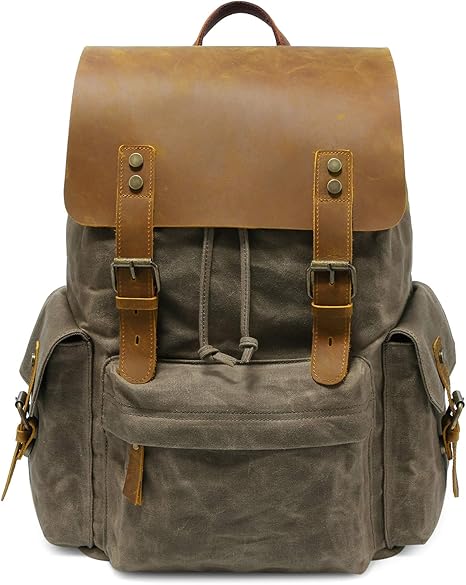 school bag with buckles